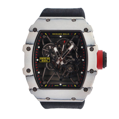 Richard Mille RM35-01 49mm Skeleton Dial Watch Ref# RM35-01 - Happy Jewelers Fine Jewelry Lifetime Warranty