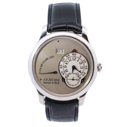 F.P. Journe Reserve 38mm Gray Dial Watch - Happy Jewelers Fine Jewelry Lifetime Warranty