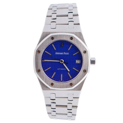 Audemars Piguet Royal Oak 41mm Blue Dial Watch Ref# 14790ST.OO.0789ST.09 - Happy Jewelers Fine Jewelry Lifetime Warranty