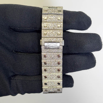 Cartier Santos 40mm Pave Dial Watch Ref# WSSA0009 - Happy Jewelers Fine Jewelry Lifetime Warranty