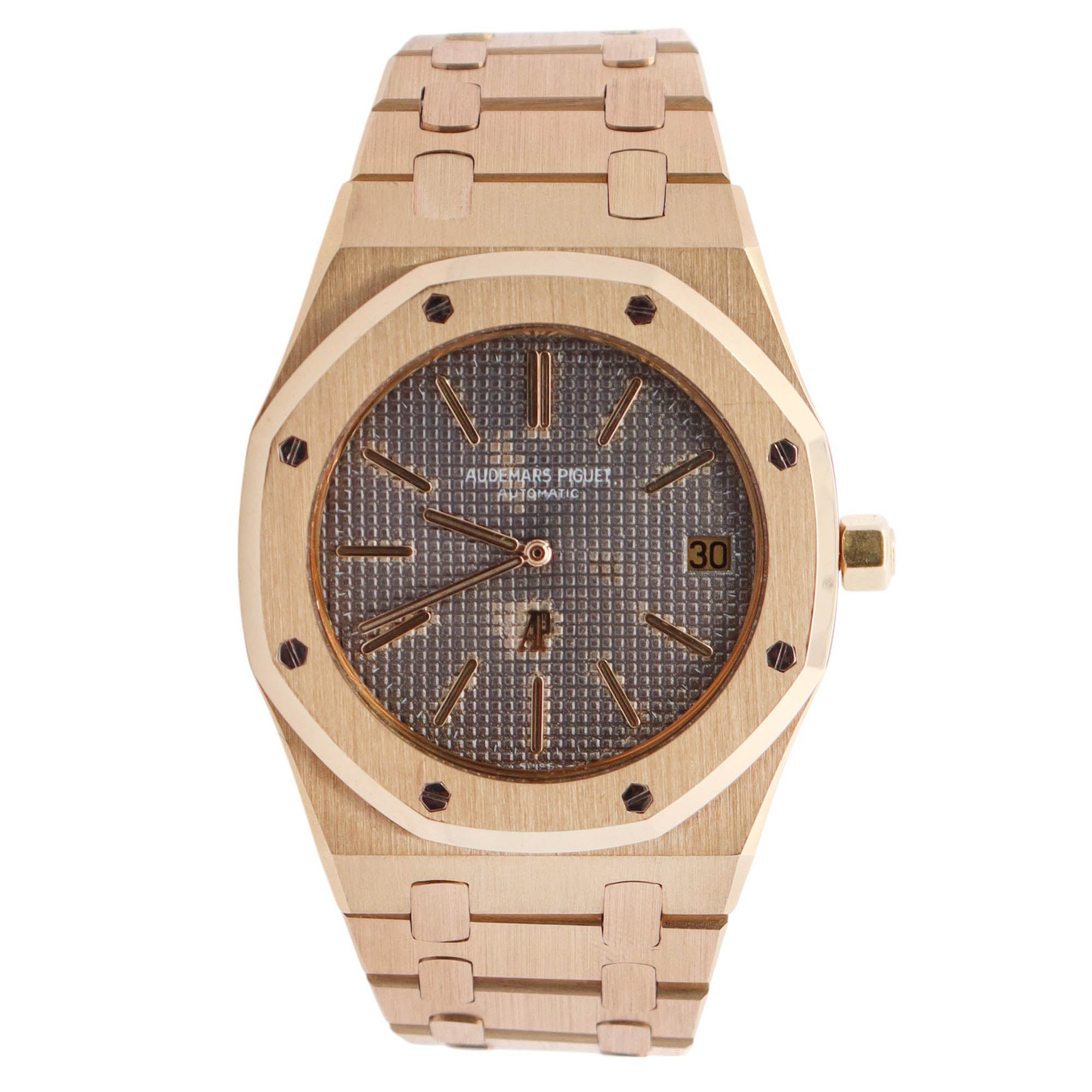 Audemars Piguet Royal Oak 39mm Grey Dial Watch Ref# 5402BA - Happy Jewelers Fine Jewelry Lifetime Warranty