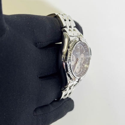 Breitling Bentley 37mm Silver Dial Watch Ref# A30012 - Happy Jewelers Fine Jewelry Lifetime Warranty