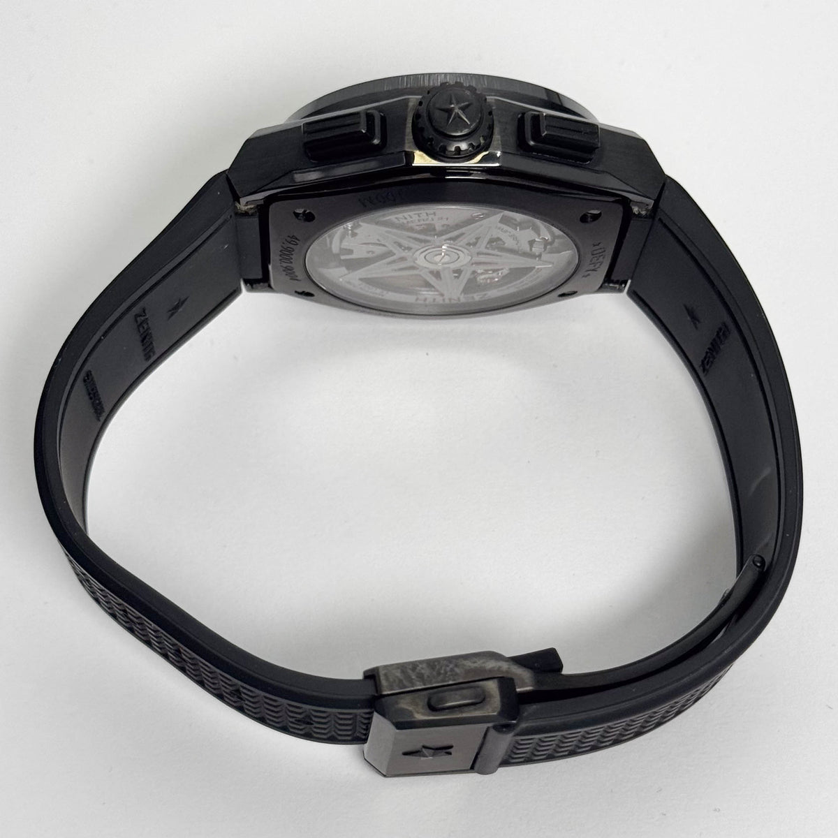 Zenith Defy El Primero 21 44mm Openworked Dial Watch Reference# 49.9000.9004/78.R782