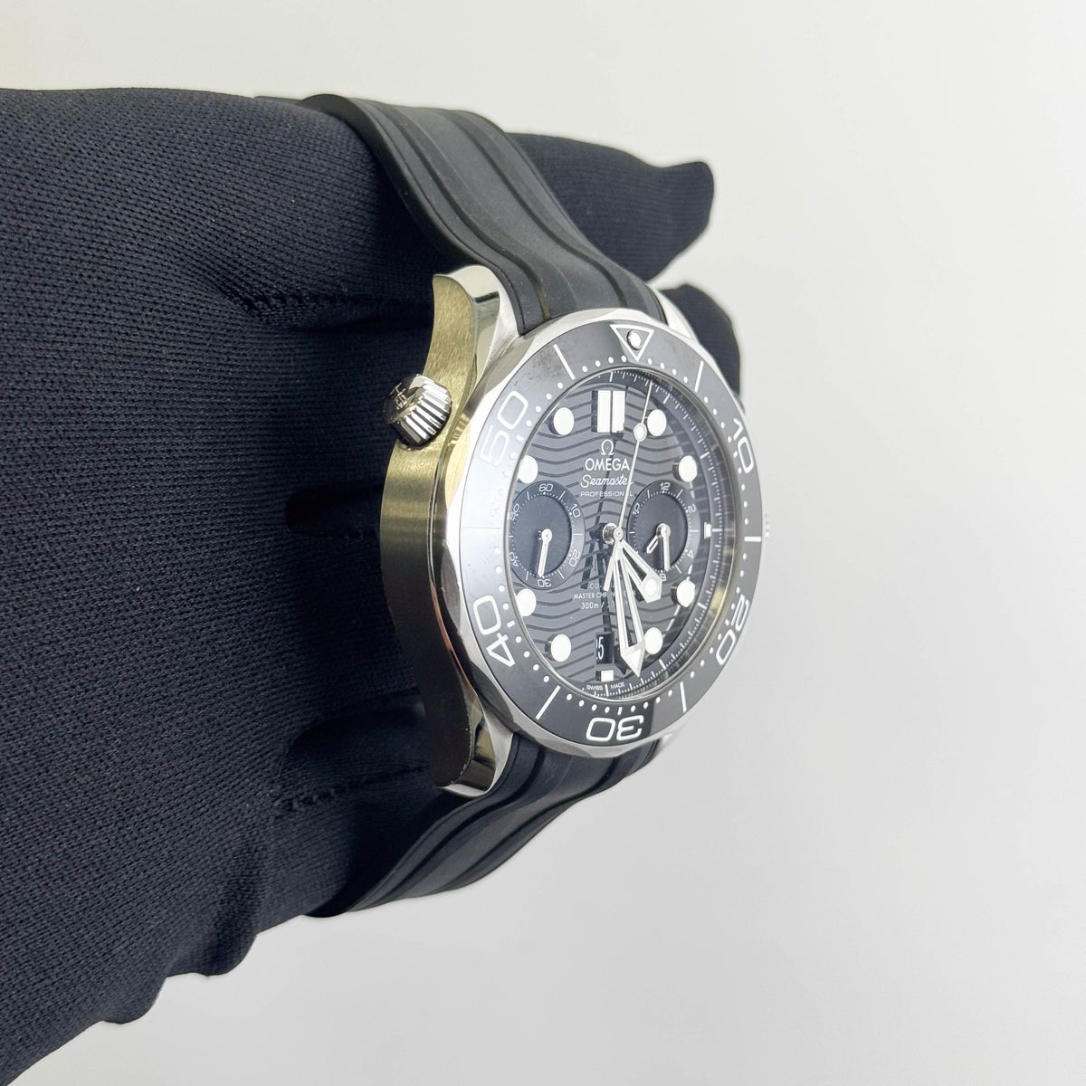 Omega Seamaster 44mm Black Dial Watch Ref# 210.32.44.51.01.001