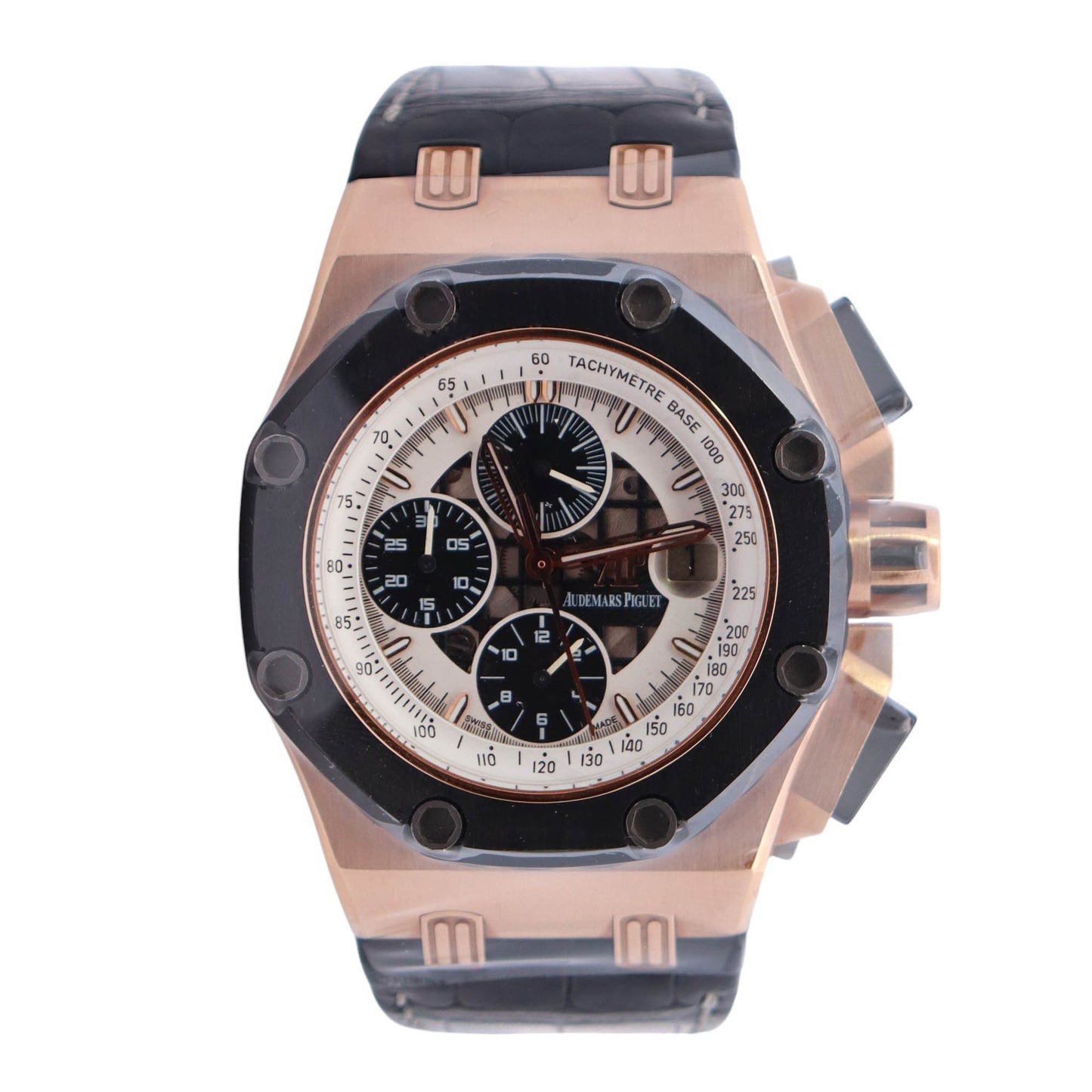 Audemars Piguet Royal Oak 44mm Openwork Dial Watch Ref# 26078RO.OO.D002CR.01