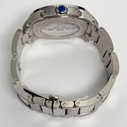 Cartier Calibre De 42mm Silver Dial Watch Ref# W7100015