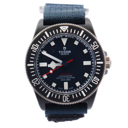 Tudor Pelagos FXD 42mm Blue Dial Watch Ref# 25707KN - Happy Jewelers Fine Jewelry Lifetime Warranty