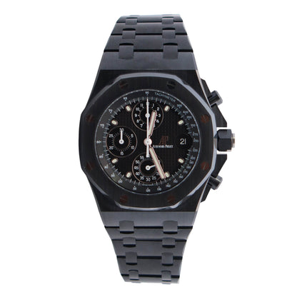 Audemars Piguet Royal Oak 42mm Black Dial Watch Ref# 26238CE.OO.1300CE.01 - Happy Jewelers Fine Jewelry Lifetime Warranty