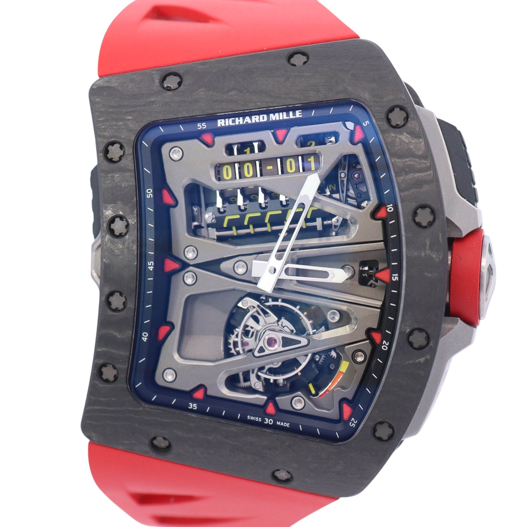 Richard Mille RM70-01 Tourbillon Alain Prost 54.88mm Skeleton Dial Ref# RM70-01 - Happy Jewelers Fine Jewelry Lifetime Warranty