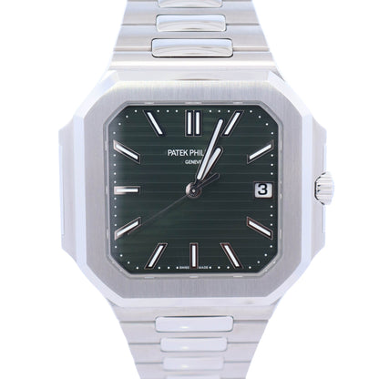 Patek Philippe Cubitus 45mm Green Stick Dial Watch Ref# 5821-1A-001 - Happy Jewelers Fine Jewelry Lifetime Warranty
