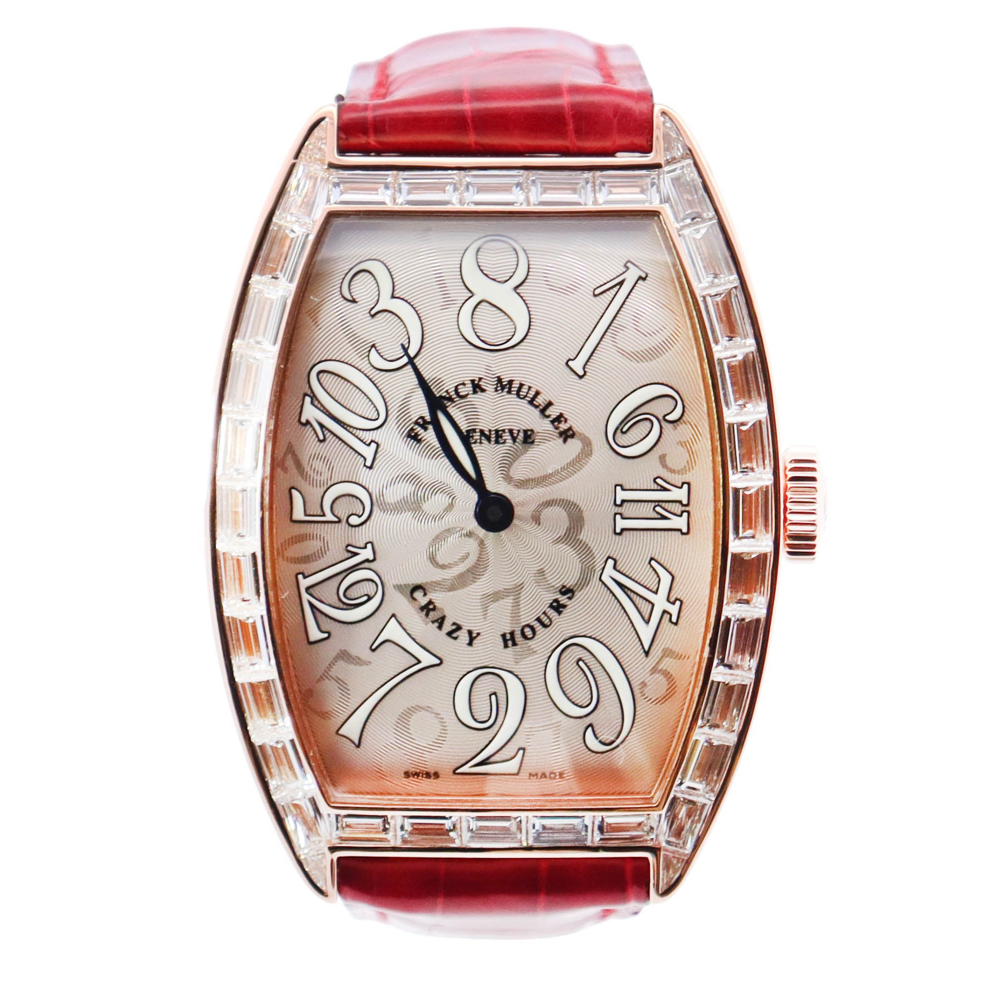 Franck Muller Cintree 34mm White Dial Watch Ref# 5850 CH D BAG - Happy Jewelers Fine Jewelry Lifetime Warranty