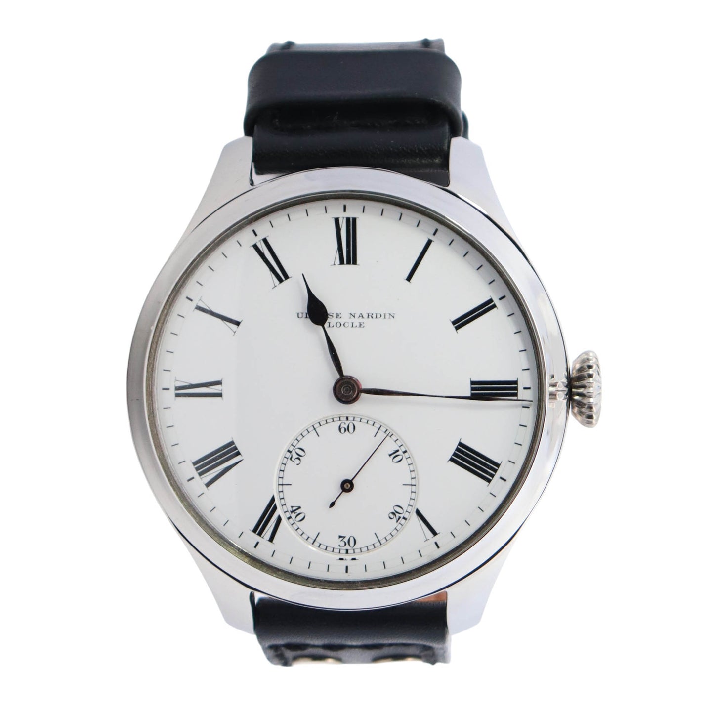 Ulysse Nardin Locle 50mm White Dial Watch