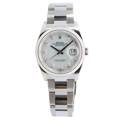 Rolex Datejust 36mm MOP Dial Watch Ref# 126234 - Happy Jewelers Fine Jewelry Lifetime Warranty