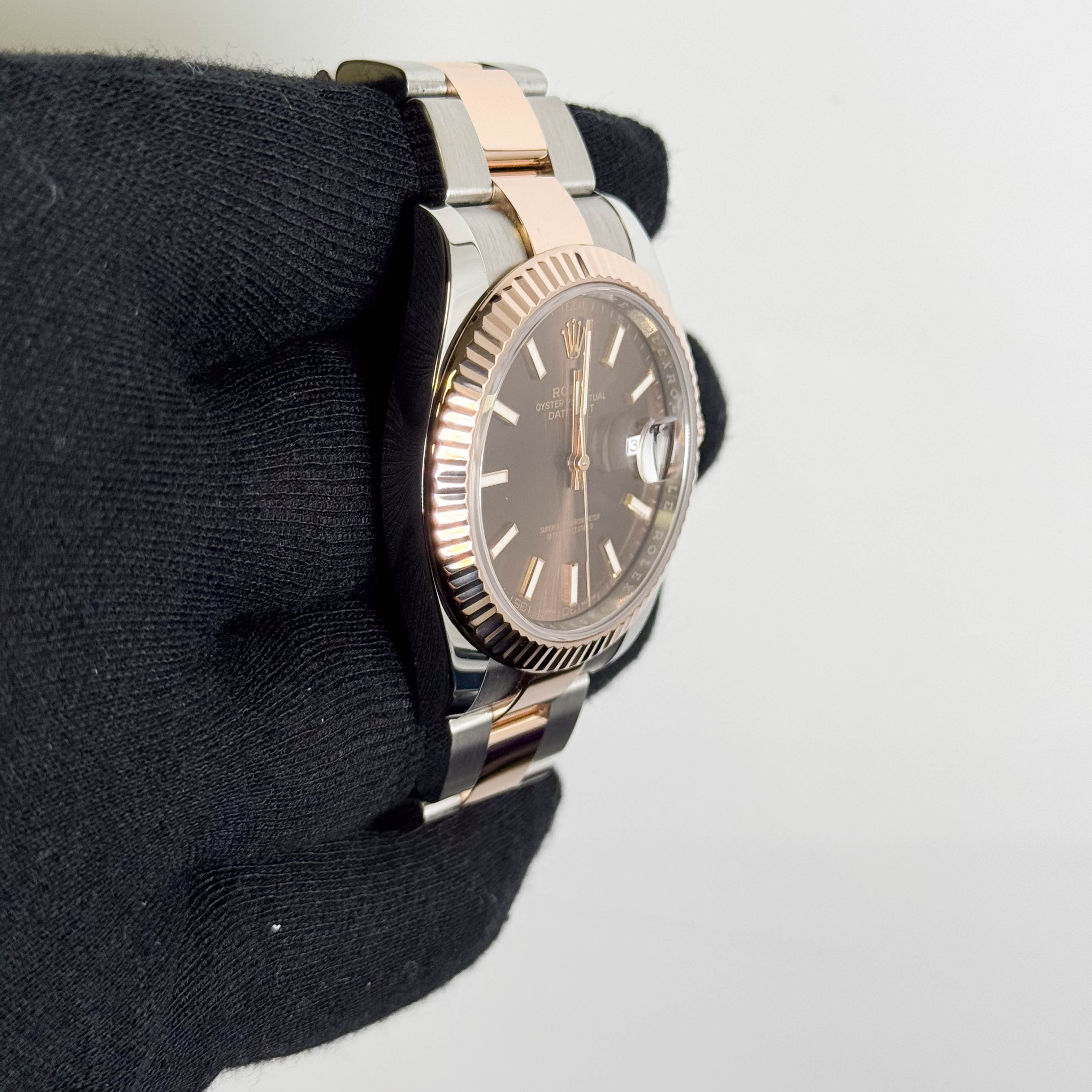 Rolex Datejust 41mm Chocolate Dial Watch Ref# 126331