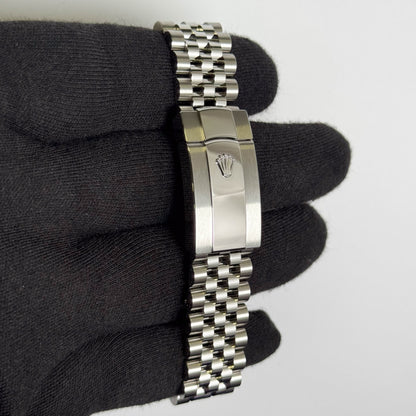 Rolex Datejust 41mm Rhodium Dial Watch Ref# 126334