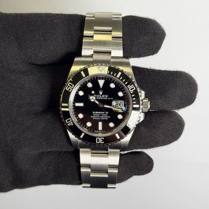 Rolex Submariner 41mm Black Dial Watch Ref# 126610LN