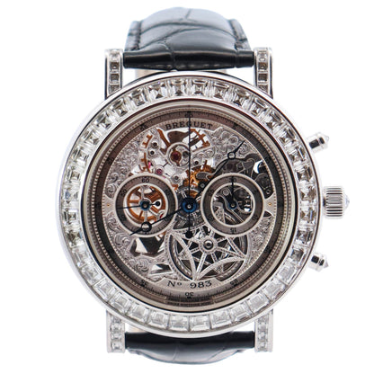 Breguet Classique 40mm Skeleton Dial Watch Ref# 5238BB/10/9V6.DD00 - Happy Jewelers Fine Jewelry Lifetime Warranty