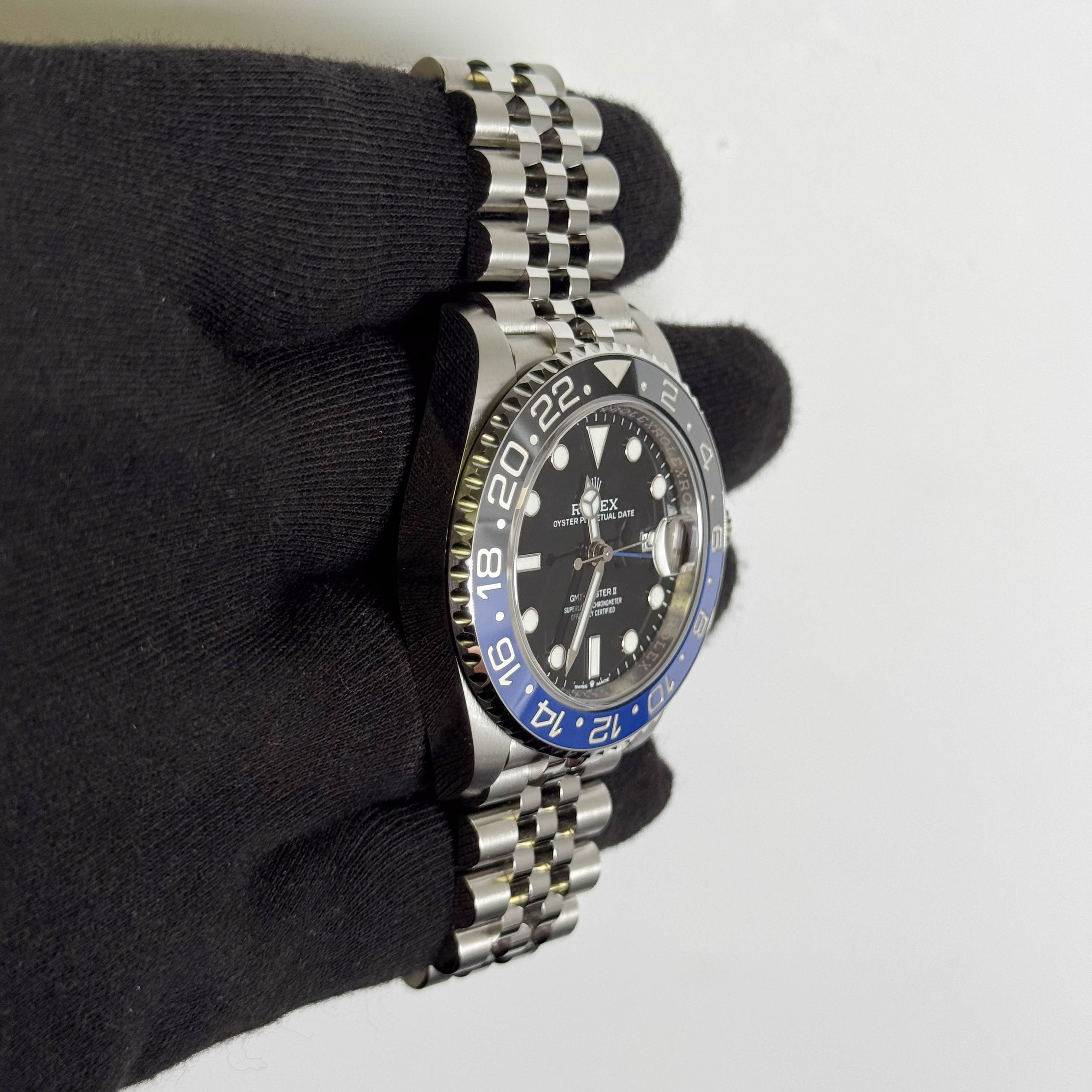 Rolex GMT Master II 40mm Black Dial Watch Ref# 126710BLNR