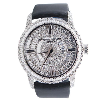 Vacheron Constantin Traditionelle 35mm Diamond Dial Watch Ref# 81760/000G-9862 - Happy Jewelers Fine Jewelry Lifetime Warranty