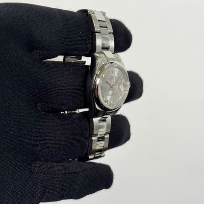 Rolex Datejust Stainless Steel 26mm Silver Dial Watch Ref# 179160 - Happy Jewelers Fine Jewelry Lifetime Warranty