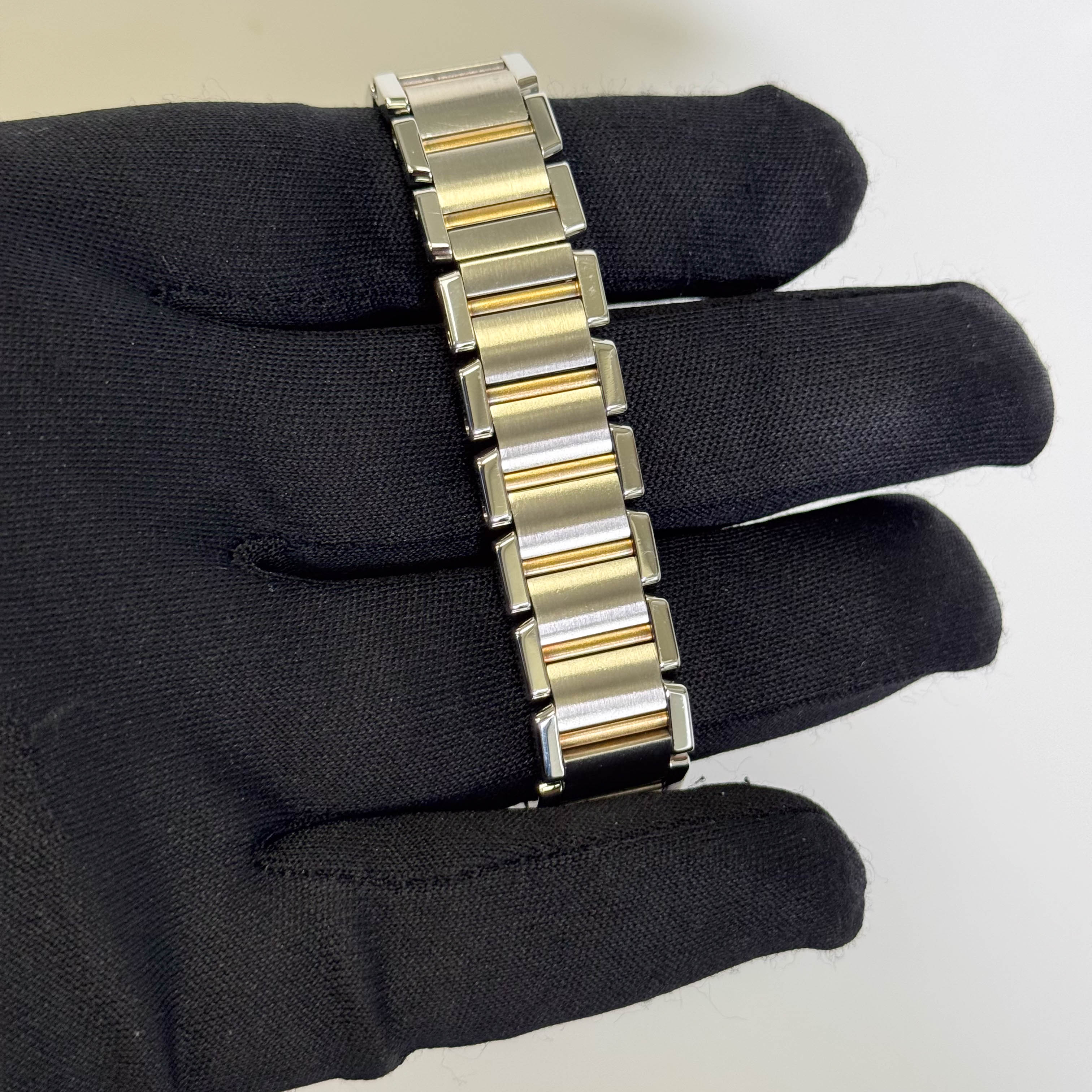 Cartier Tank 20mm White Dial Watch Ref# W51007Q4