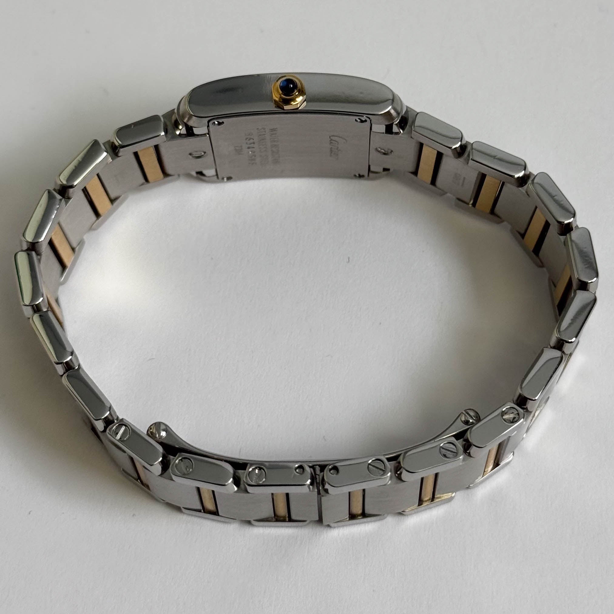 Cartier Tank 20mm White Dial Watch Ref# W51007Q4