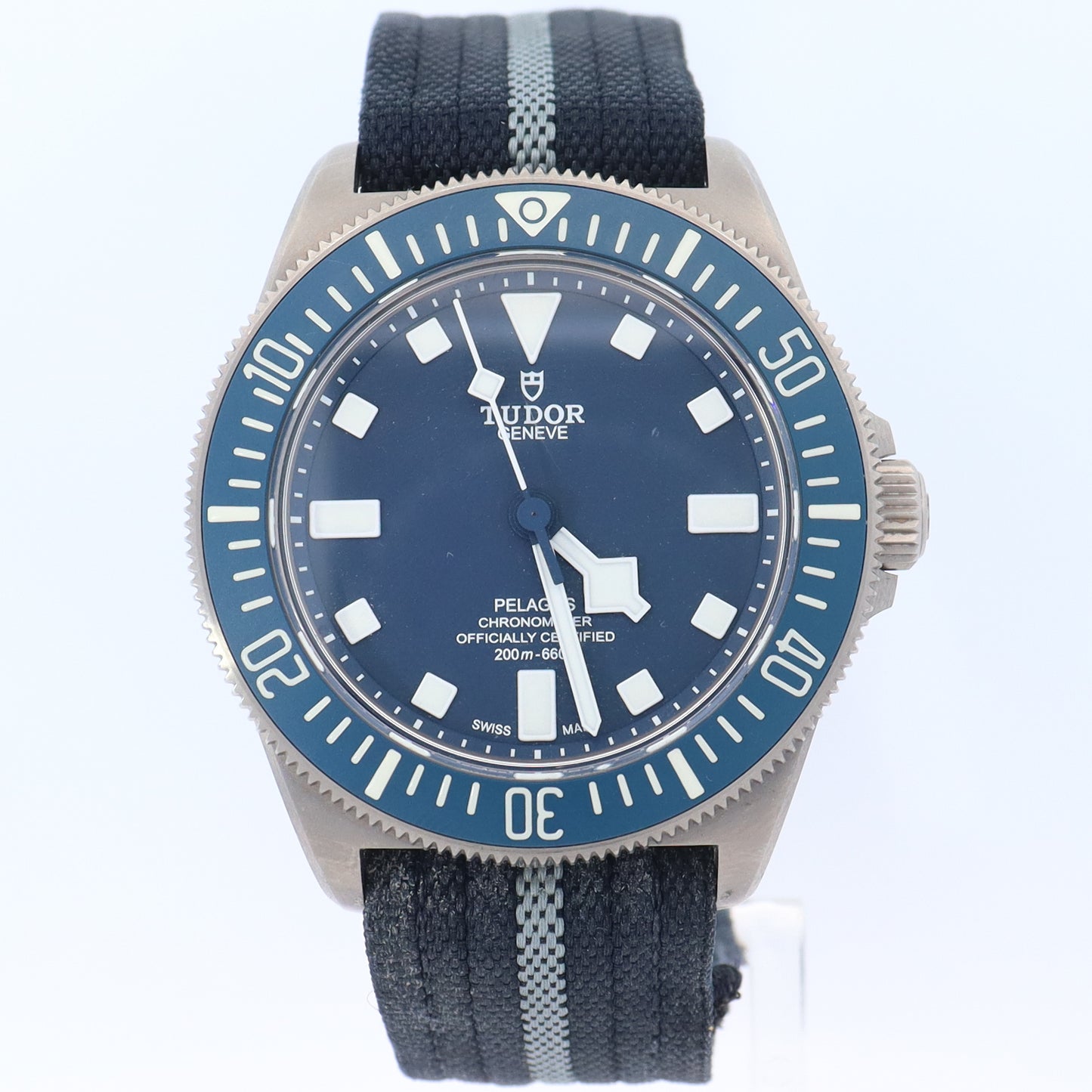 Tudor Pelagos 42mm Blue Dial Watch Ref# 25707B/21