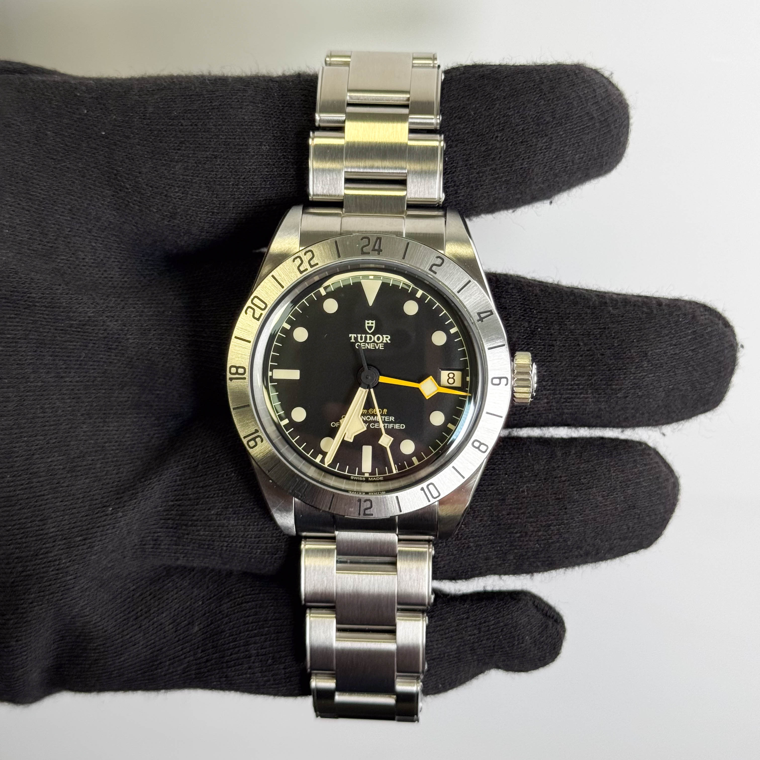 Tudor Black Bay 39mm Black Dial Watch Ref# 79470