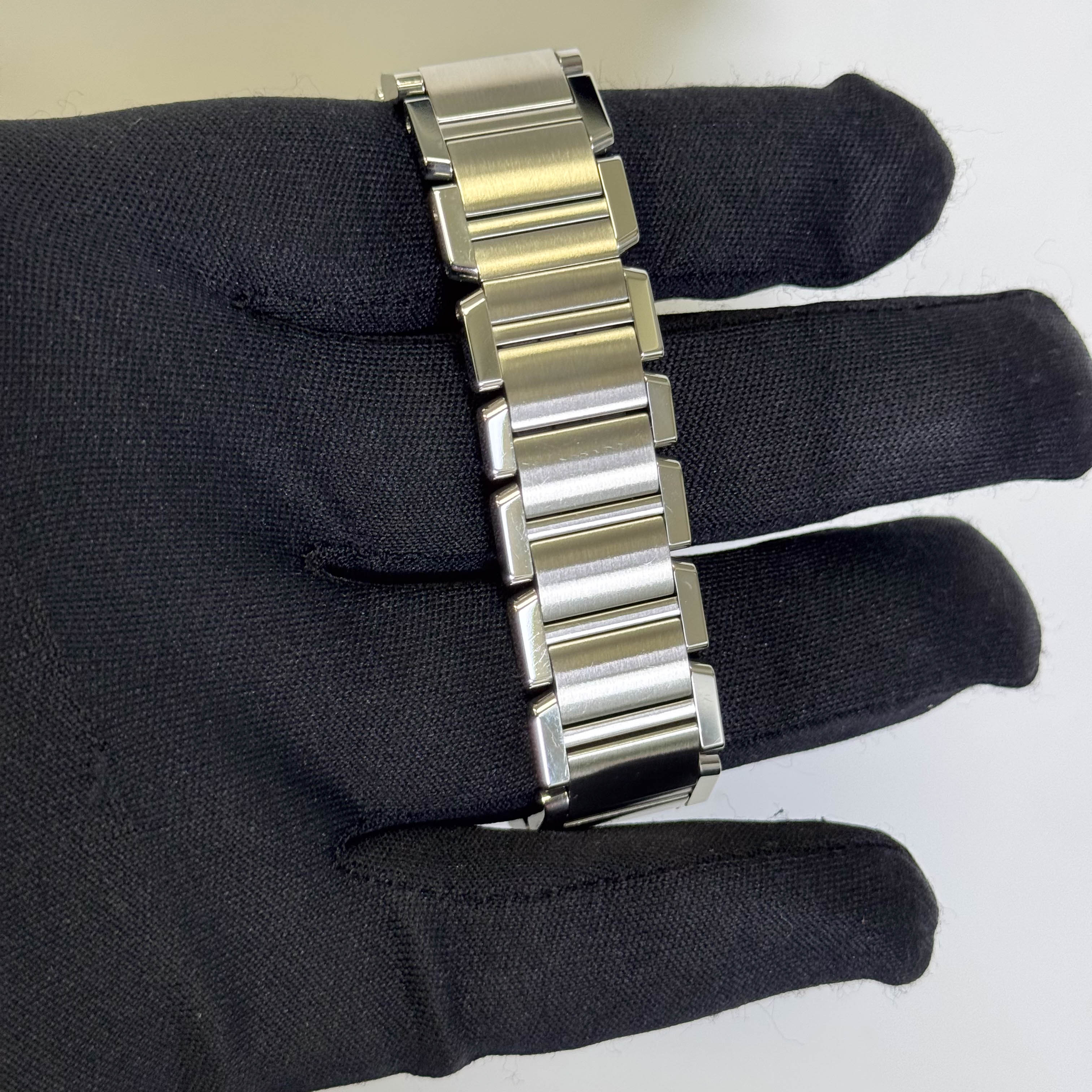 Cartier Tank 25mm White Dial Watch Ref# W51011Q3