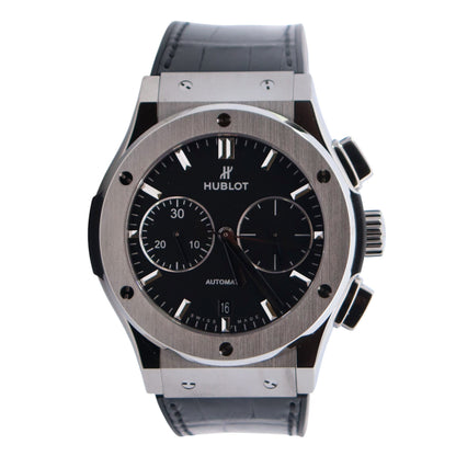Hublot Classic Fusion 45mm Black Dial Watch Ref# 521.NX.1171.LR - Happy Jewelers Fine Jewelry Lifetime Warranty