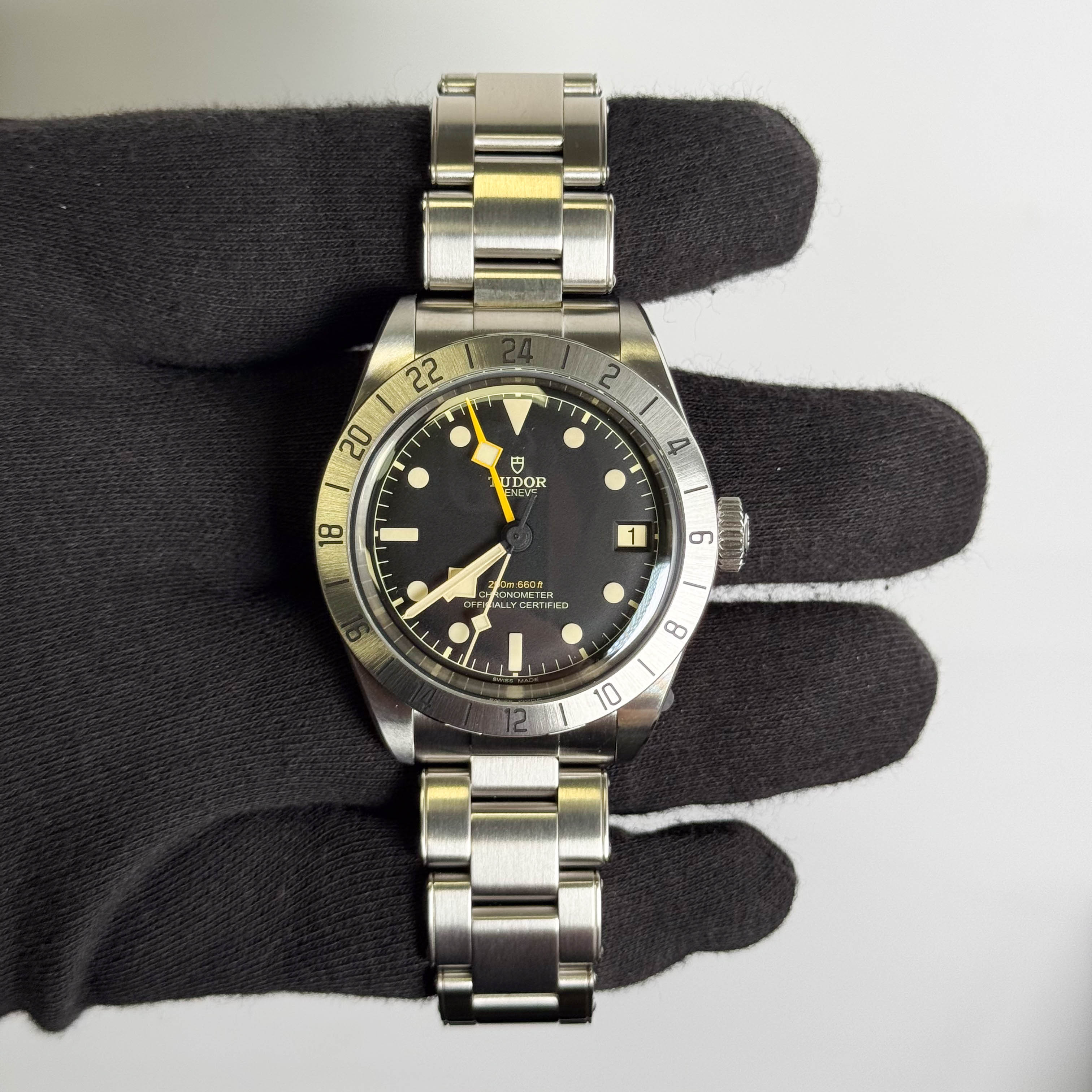 Tudor Black Bay 39mm Black Dial Watch Ref# 79470