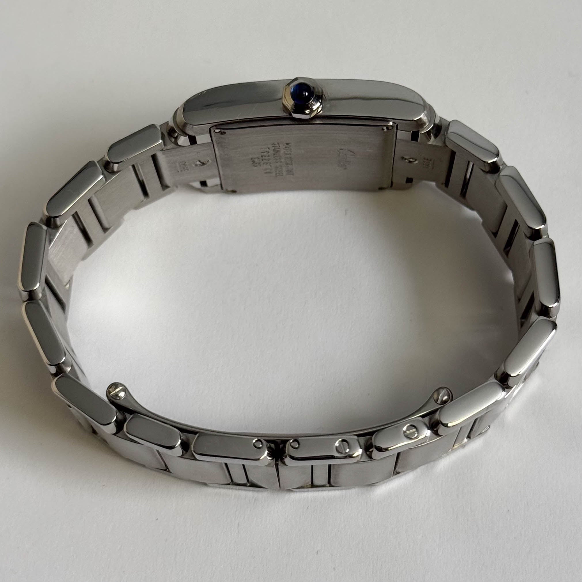 Cartier Tank 25mm White Dial Watch Ref# W51011Q3