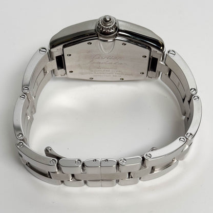 Cartier Roadster Stainless Steel 38mm Silver Dial Watch Ref# W62025V3 - Happy Jewelers Fine Jewelry Lifetime Warranty