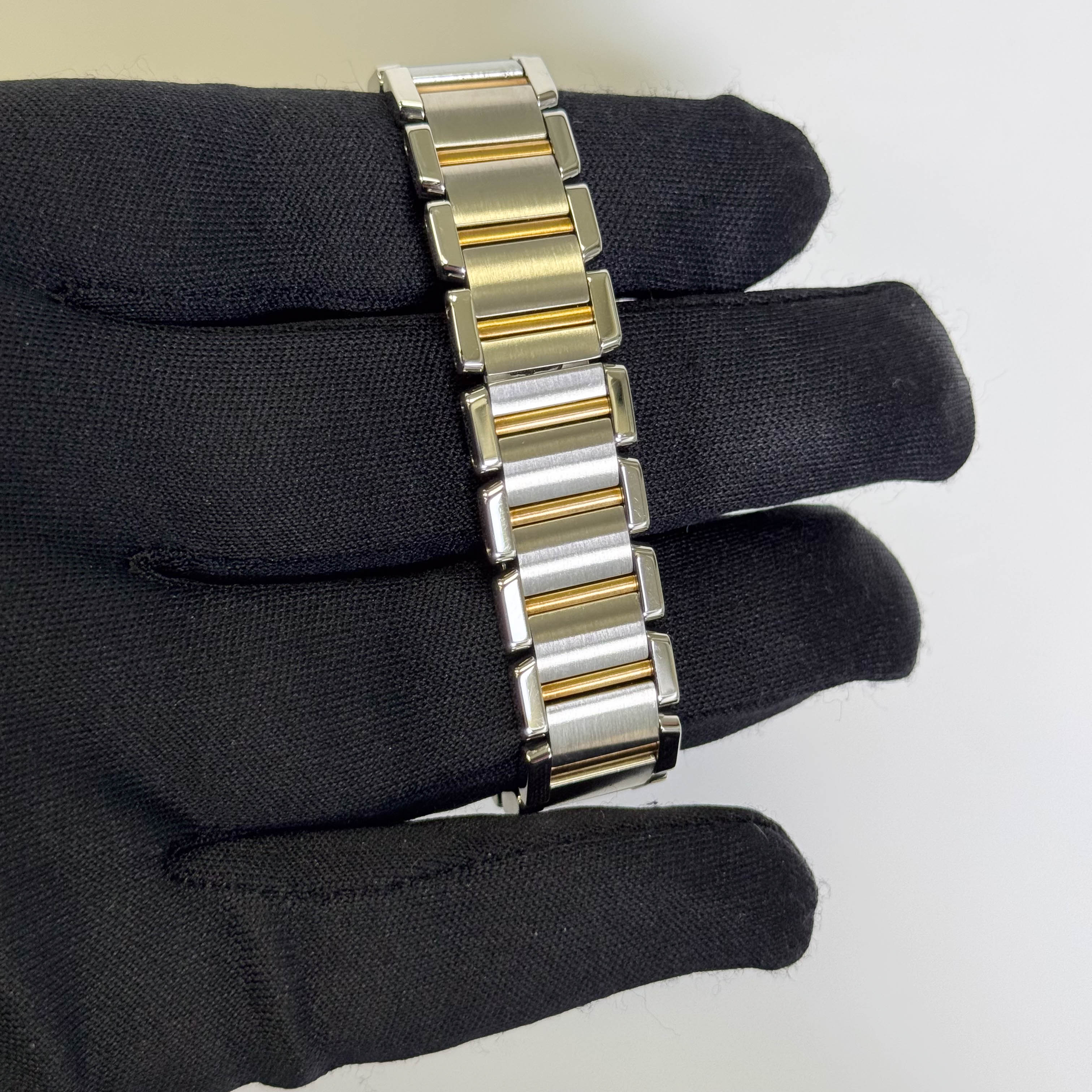 Cartier Tank 20mm White Dial Watch Ref# W51007Q4