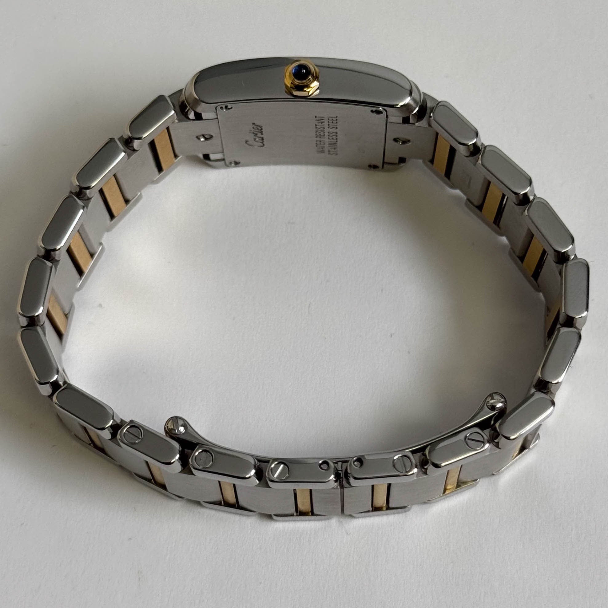 Cartier Tank 20mm White Dial Watch Ref# W51007Q4