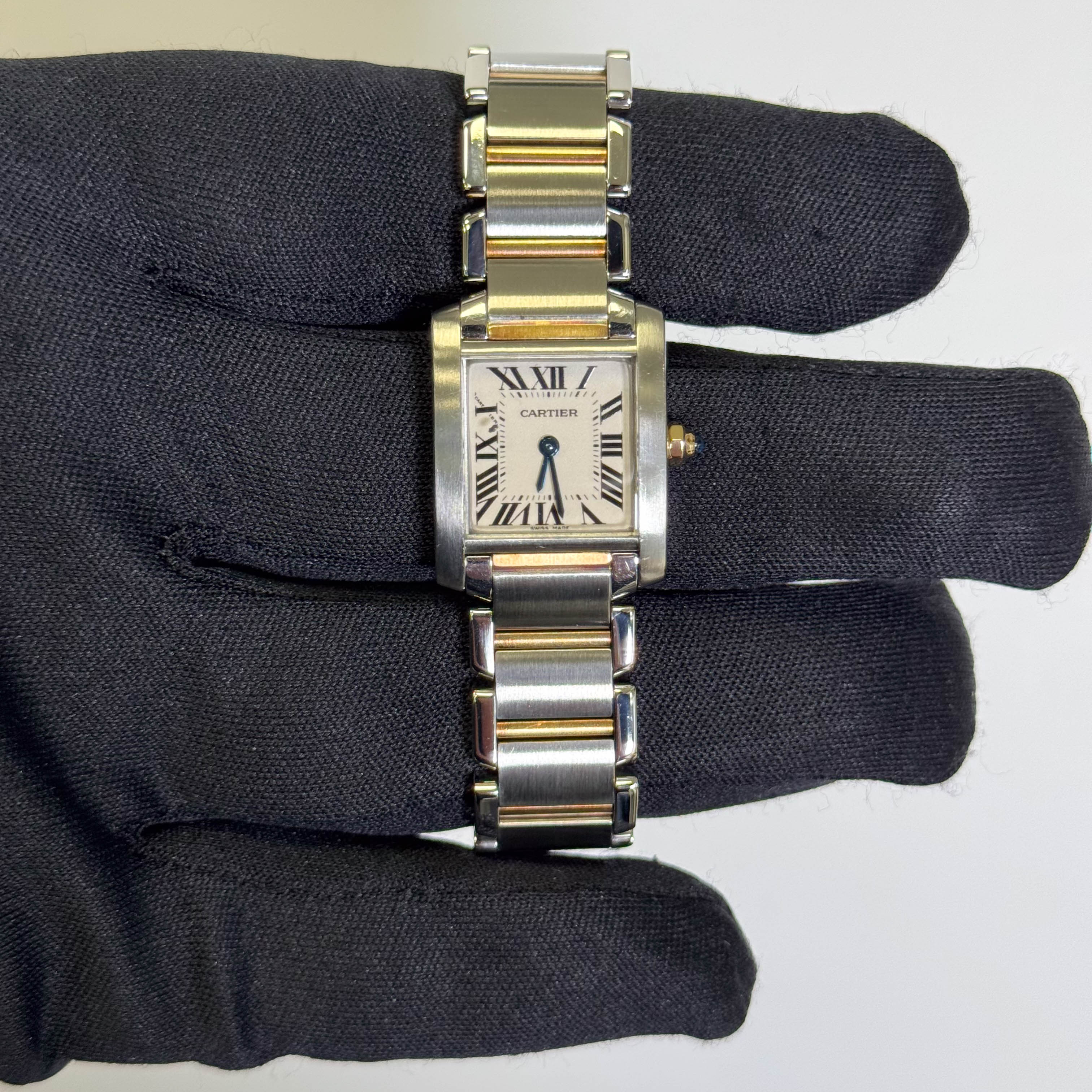 Cartier Tank 20mm White Dial Watch Ref# W51007Q4 - Happy Jewelers Fine Jewelry Lifetime Warranty