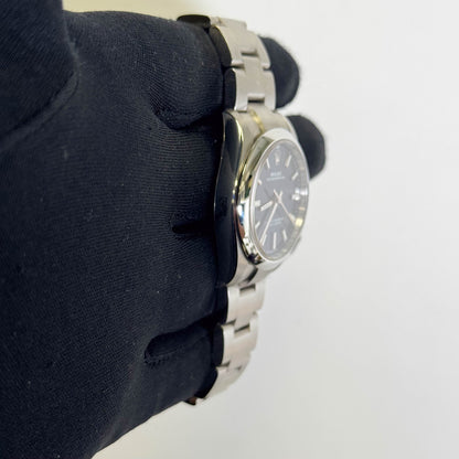 Rolex Oyster Perpetual 34mm Blue Dial Watch Ref# 124200 - Happy Jewelers Fine Jewelry Lifetime Warranty