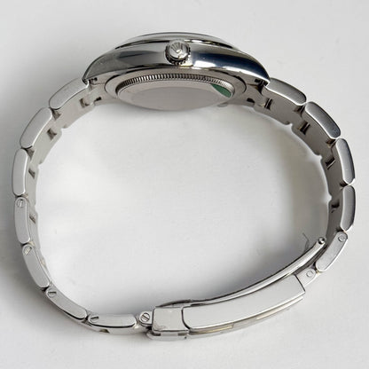 Rolex Oyster Perpetual 34mm Blue Dial Watch Ref# 124200 - Happy Jewelers Fine Jewelry Lifetime Warranty