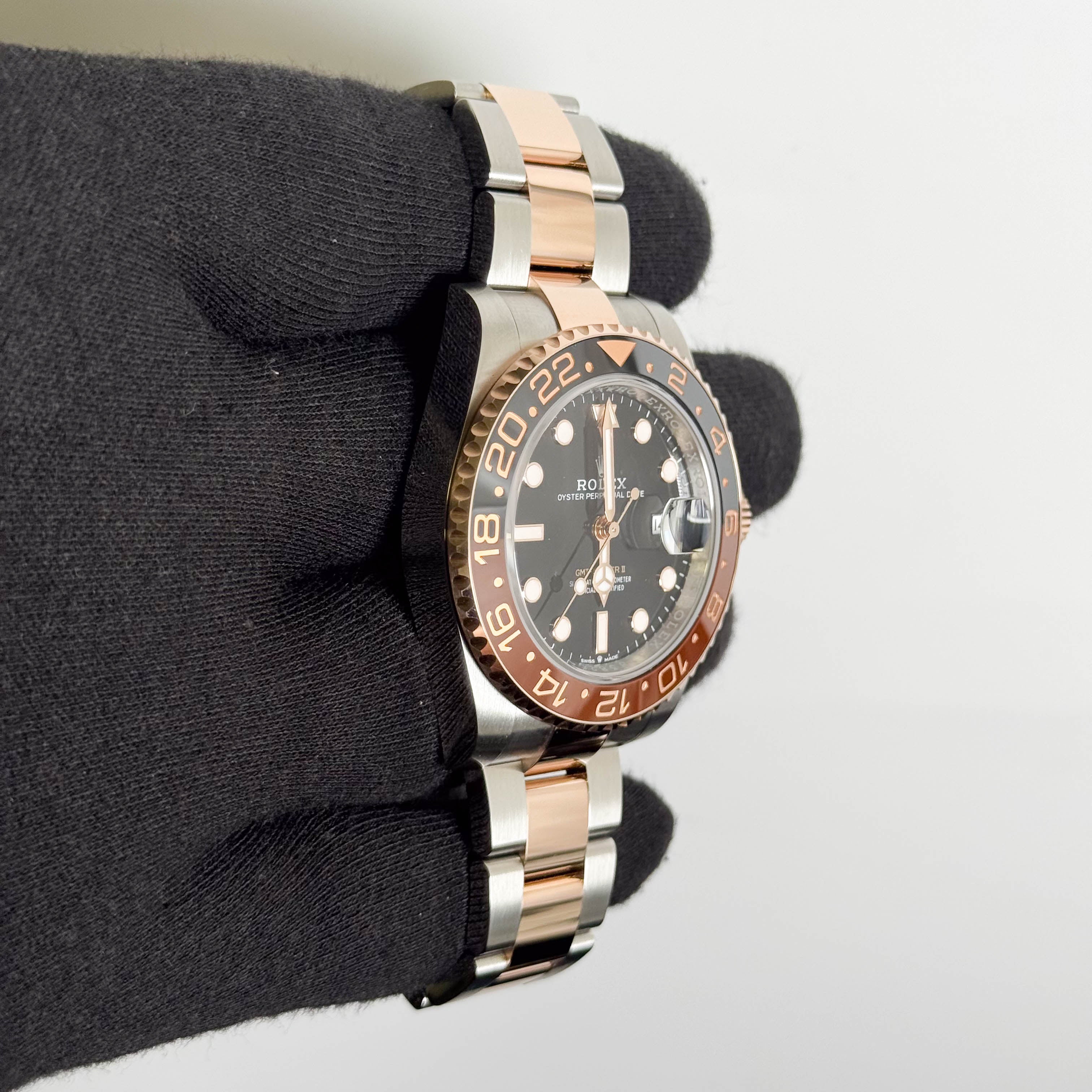 Rolex GMT-Master II 40mm Black Dial Watch Ref# 126711CHNR