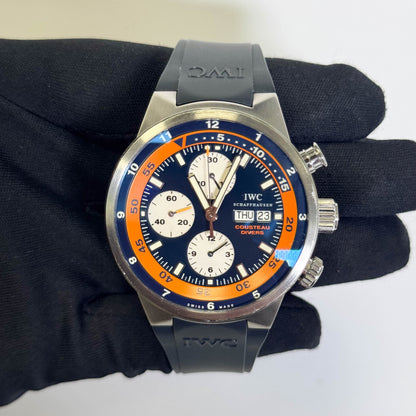 IWC Aquatimer 44mm Blue Dial Watch Ref# IW3781-01 - Happy Jewelers Fine Jewelry Lifetime Warranty