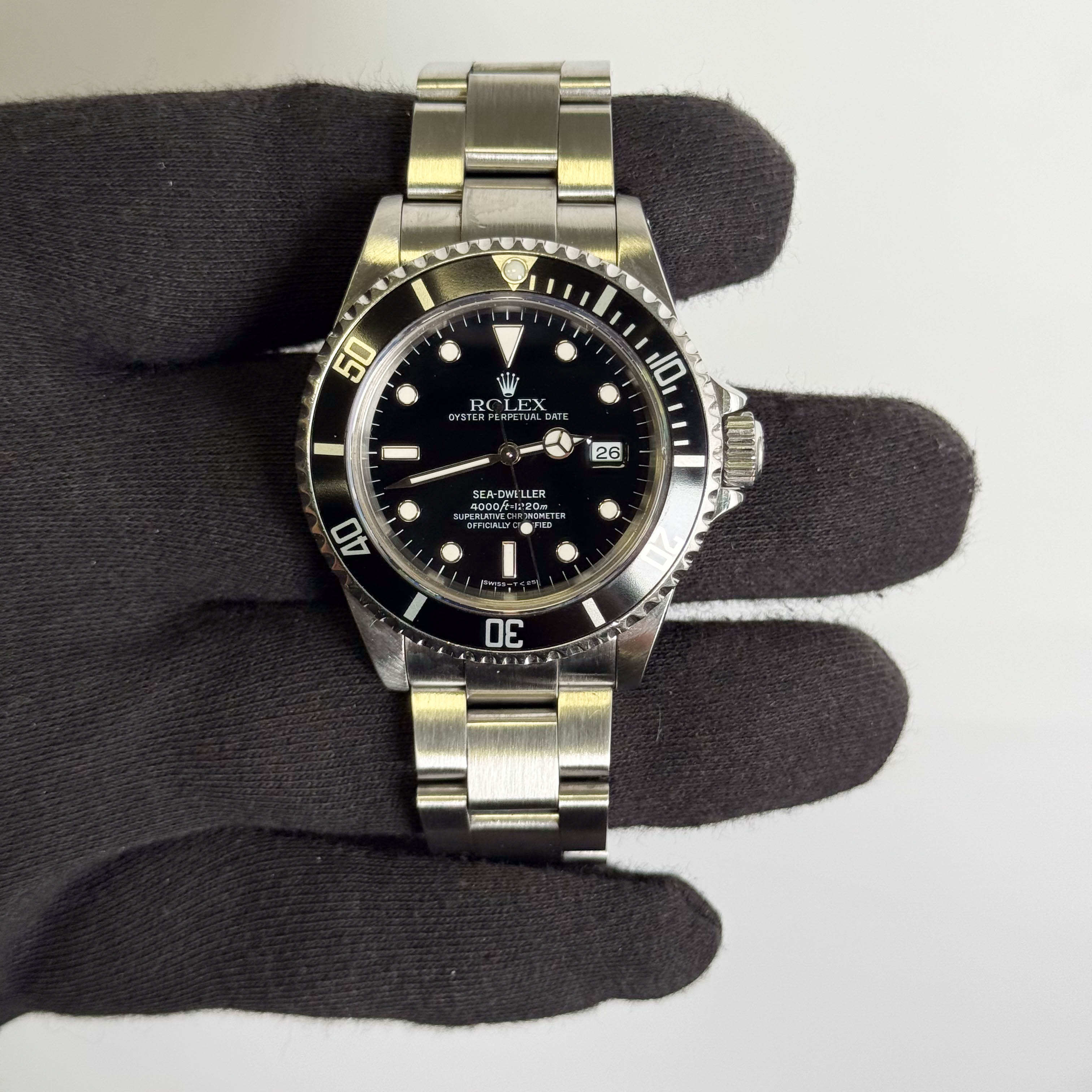 Rolex Sea-Dweller 40mm Black Dial Watch Ref# 16600