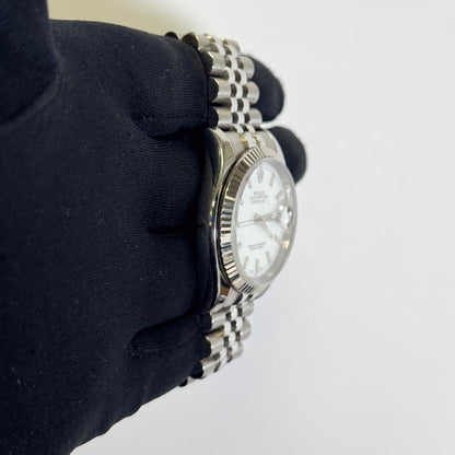 Rolex Datejust 36mm White Dial Ref# 116234 - Happy Jewelers Fine Jewelry Lifetime Warranty