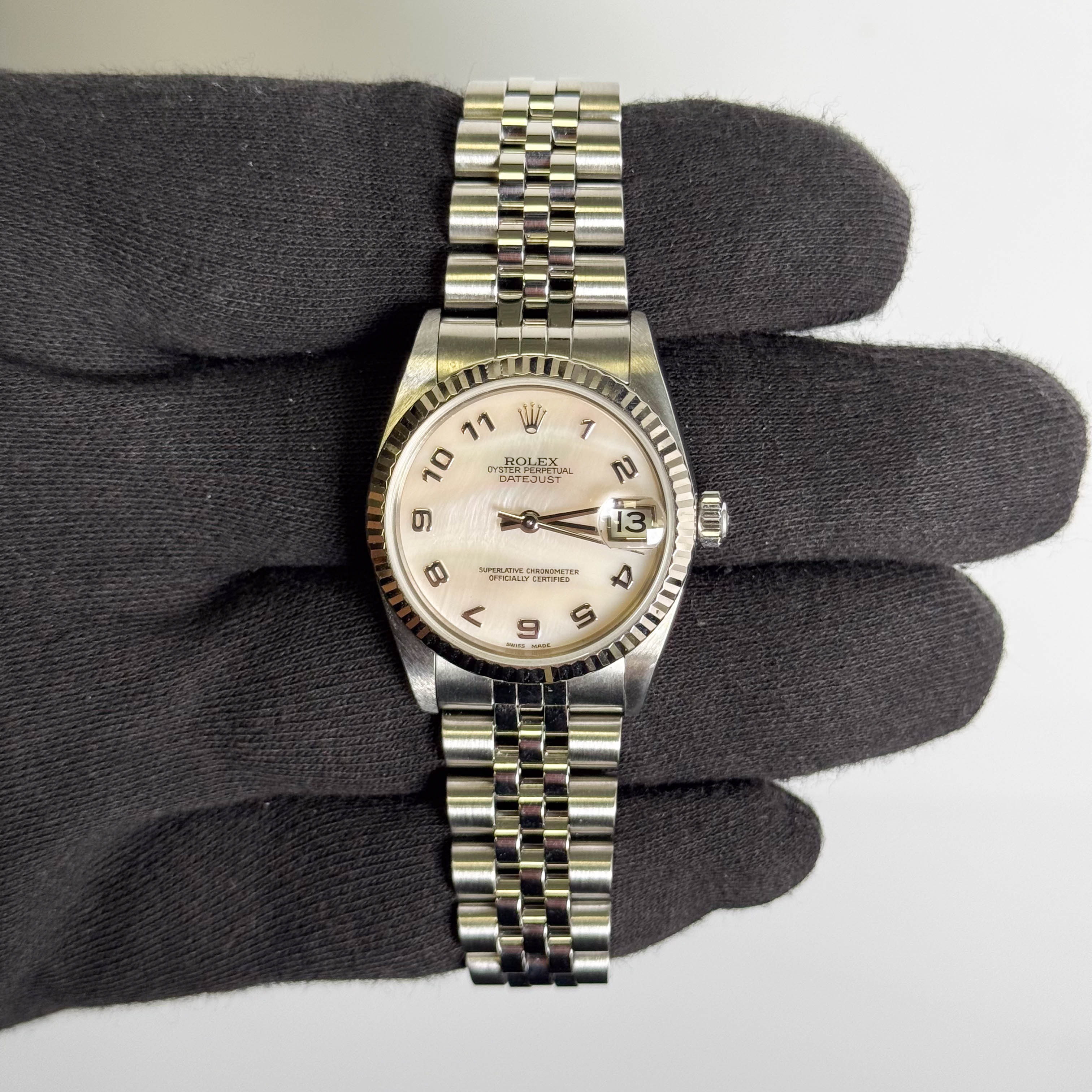 Rolex Datejust 31mm Mother Of Pearl Dial Watch Ref# 78274