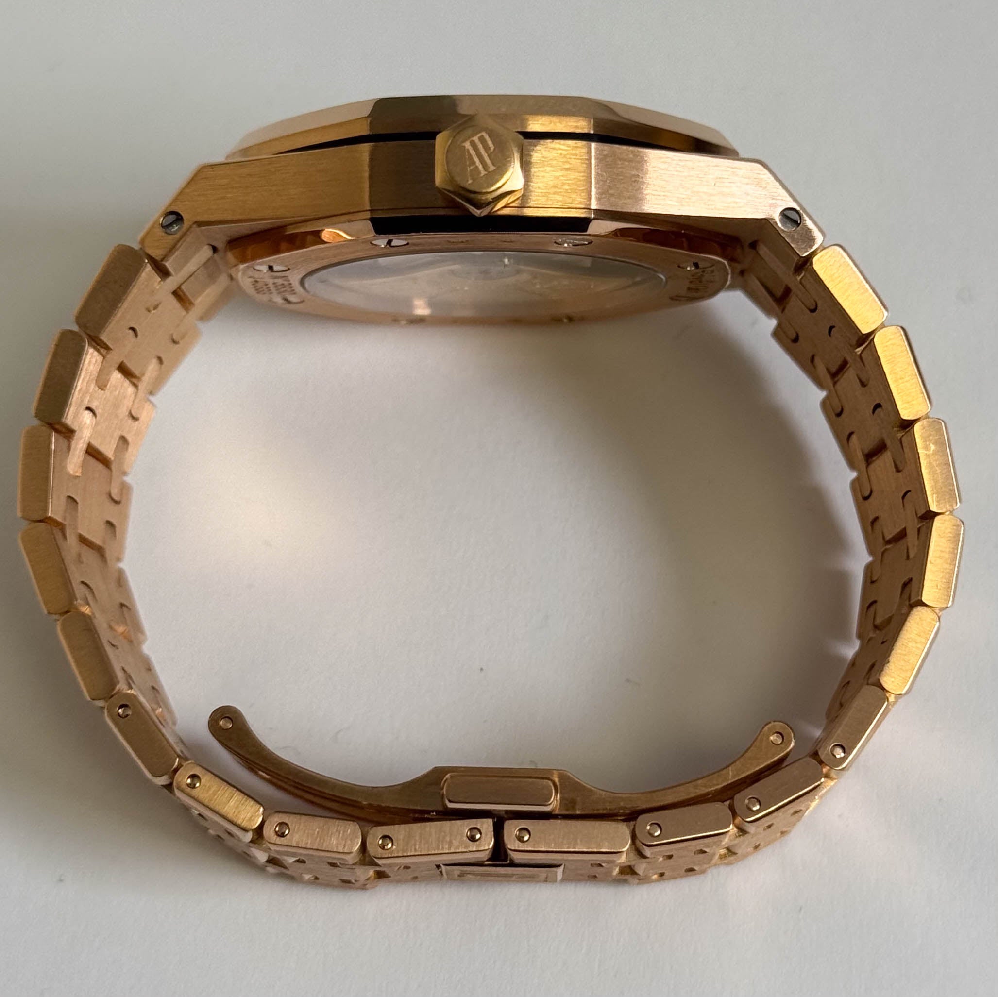 Audemars Piguet Royal Oak 37mm Silver Dial Watch Ref# 15450OR.OO.1256OR.01 - Happy Jewelers Fine Jewelry Lifetime Warranty