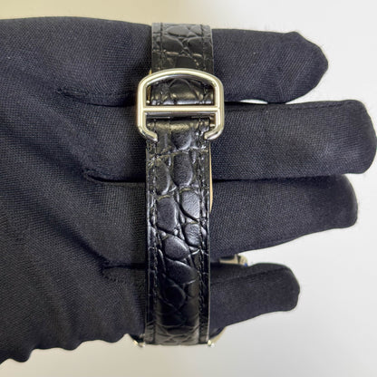 Cartier Cle De 40mm Silver Dial Watch Ref# WSCL0018