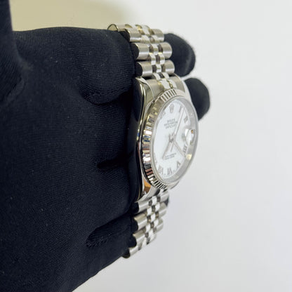 Rolex Datejust 36mm White Dial Ref# 116234 - Happy Jewelers Fine Jewelry Lifetime Warranty