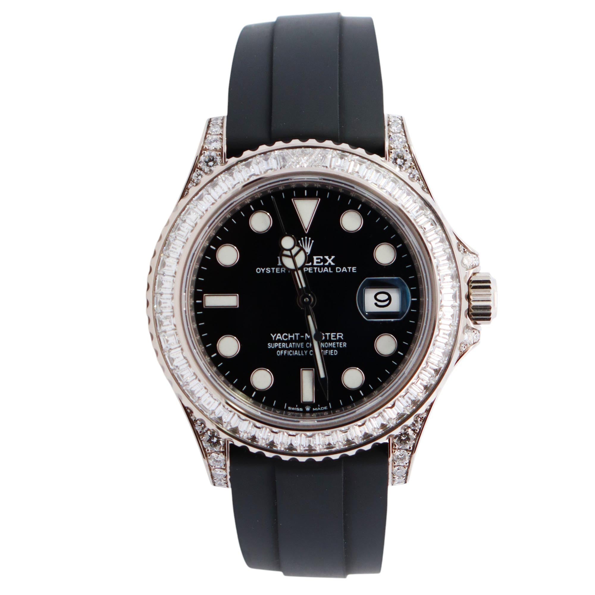 Rolex Yacht-Master 42mm Black Dial Watch Ref# 226679TBR - Happy Jewelers Fine Jewelry Lifetime Warranty