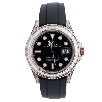 Rolex Yacht-Master 42mm Black Dial Watch Ref# 226679TBR - Happy Jewelers Fine Jewelry Lifetime Warranty