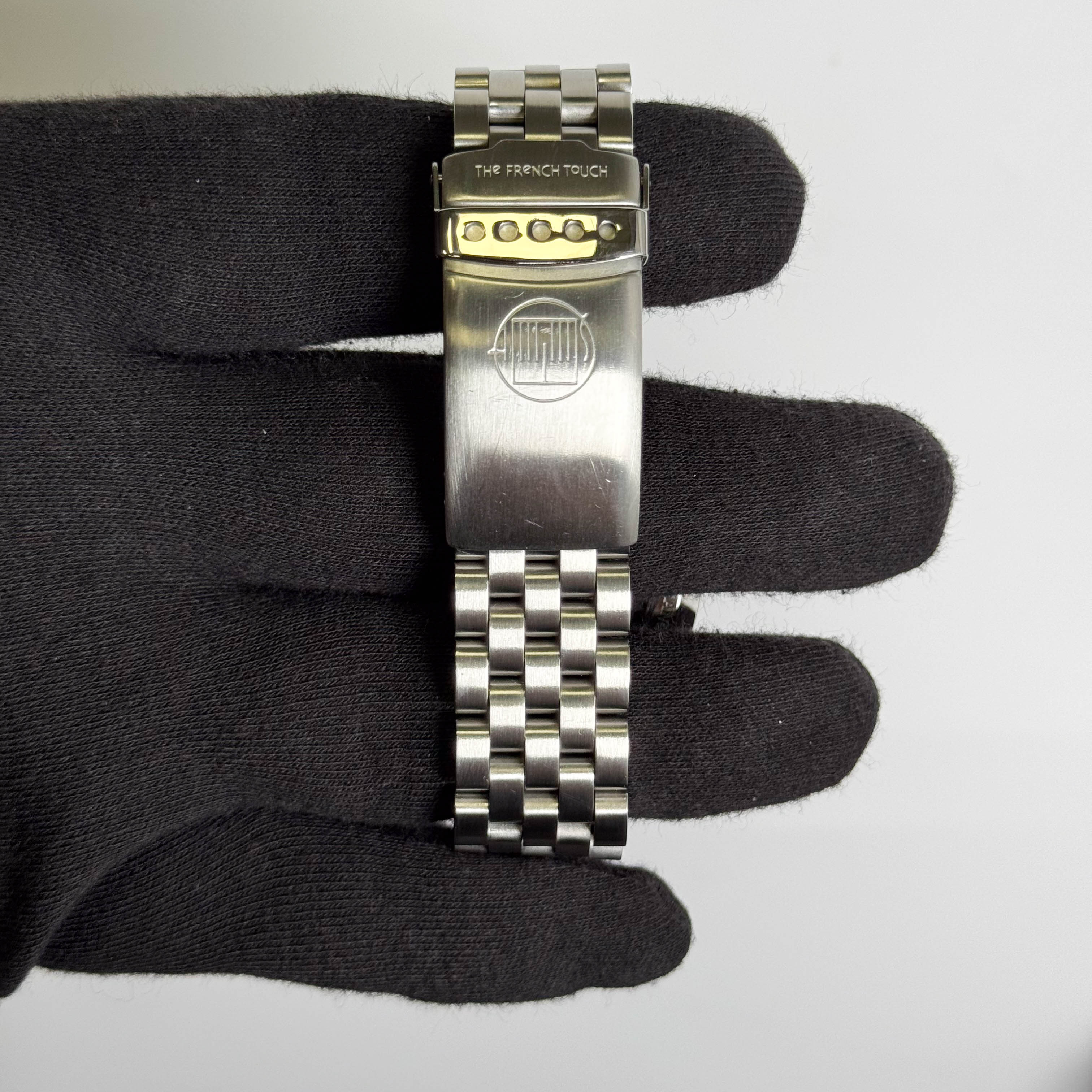 Alain Silberstein Le Revei 36mm Black Dial Watch Ref# 401-305