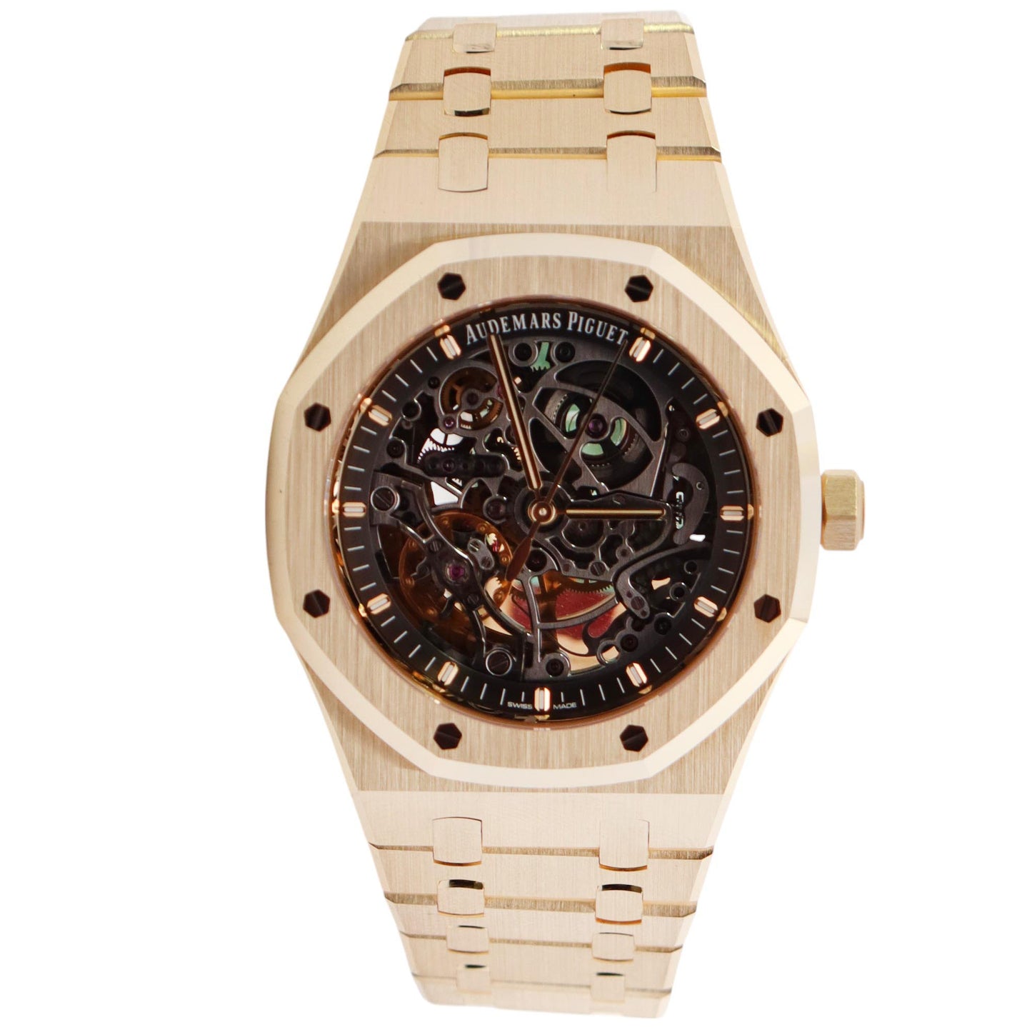 Audemars Piguet Royal Oak 41mm Openwork Dial Watch Ref# 15407BA.OO.122 ...
